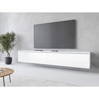 INOSIGN Lowboard "Vera, wahlweise mit oder ohne Beleuchtung", gefräste MDF Front mit 3D Effekt, stehend und hängend montierbar von Inosign
