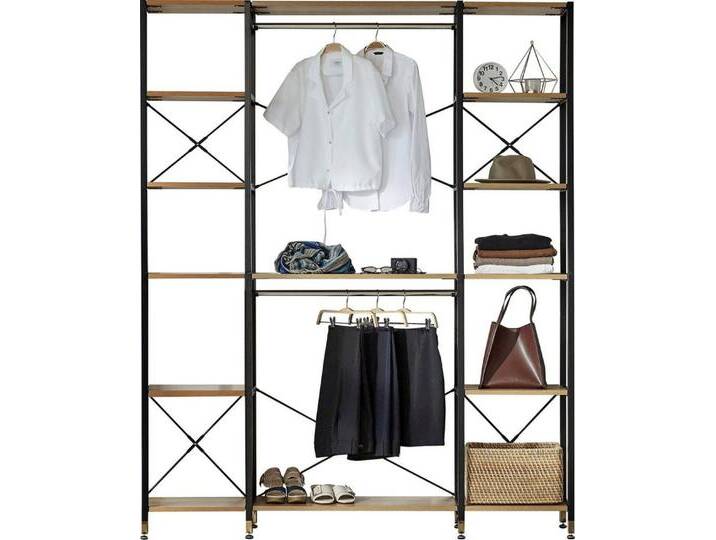 INOSIGN Mehrzweckregal Connor, vielfältig nutzbar, für alle Räume geeignet, Breite 170 cm, beige schwarz von Inosign