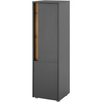 INOSIGN Midischrank "CITY/GIRON, Badschrank mit Griffmulde, Hochschrank in zeitlosem Design", in den Farben Weiß und Anthrazit verfügbar, viel Stauraum von Inosign