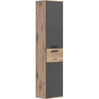 INOSIGN Midischrank "Riga, Breite 37 cm, 2 Türen, 2 Einlegeböden, 1 Konstruktionsboden", Türanschlag wechselbar, Badmöbel, Badschrank, Schrank,Bad, Hochschrank von Inosign