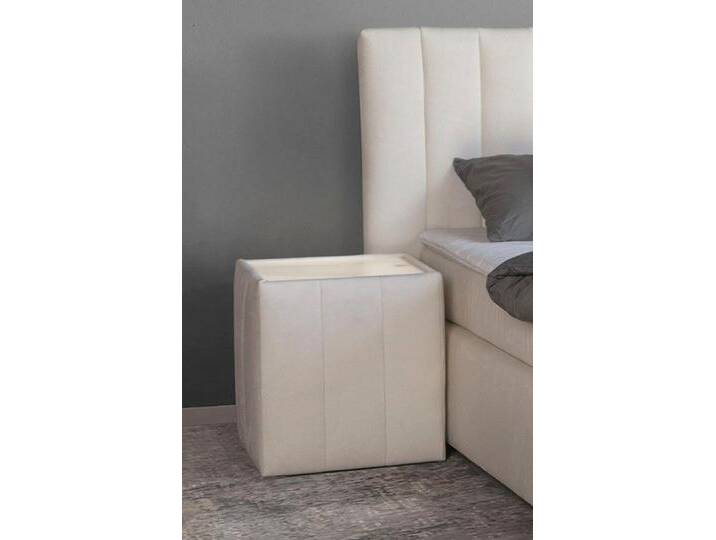 INOSIGN Nachttisch Effy, passend zum Polsterbett, Boxbett oder Boxspringbett Effy, beige, cream von Inosign
