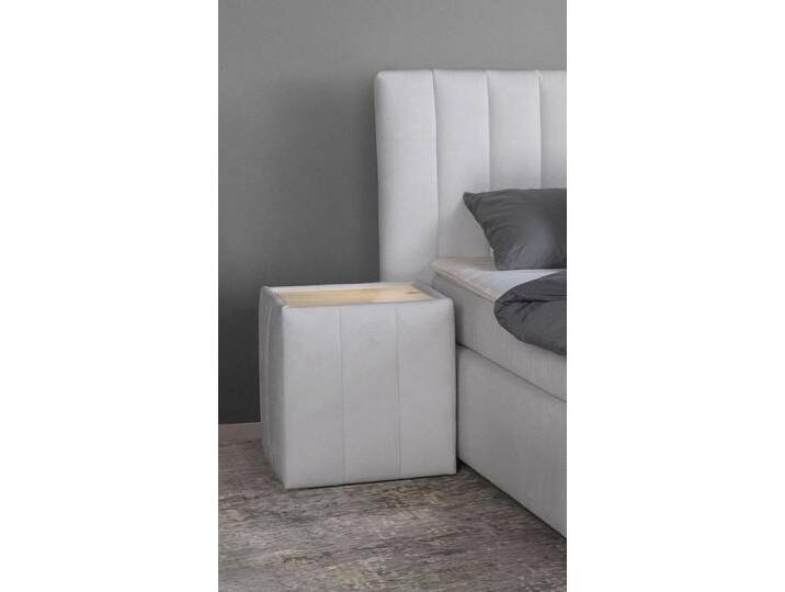 INOSIGN Nachttisch Effy, passend zum Polsterbett, Boxbett oder Boxspringbett Effy, grau, hellgrau von Inosign