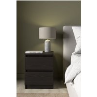 INOSIGN Nachttisch "Naia", Eleganter Nachttisch mit 2 Schubladen von Inosign