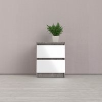 INOSIGN Nachttisch "Naia", Eleganter Nachttisch mit 2 Schubladen von Inosign