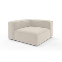 INOSIGN Ottomane "HAILY links/rechts bestellbar, Loungemöbel, Maße B/T/H: 130/130/72 cm", als Modul oder separat verwendbar, für individuelle Zusammenstellung von Inosign