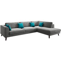 INOSIGN Ecksofa "Laurentia, L-Form" mit 4 Zierkissen, Ottomane links oder rechts bestellbar von Inosign