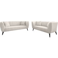 INOSIGN Polstergarnitur "Colori", (Set, 2 tlg., 3-Sitzer und 2-Sitzer), auch als Loveseat erhältlich von Inosign