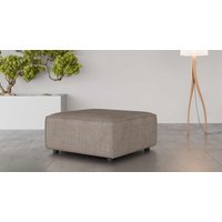INOSIGN Polsterhocker "Polsterhocker Cavan, Maße B/T/H: 90/90/42 cm", passend zur Serie, mit Wellenunterfederung, auch in Bouclé von Inosign
