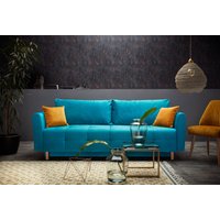 INOSIGN Schlafsofa "Nordic", mit Federkern und Metallbeinen, Steppung im Sitzbereich von Inosign