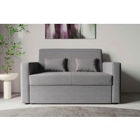 INOSIGN Schlafsofa "Ravena Breite 146 cm, mit Bettfunktion", kompaktes 2-Sitzer Sofa, Breitcord, Webstoff von Inosign