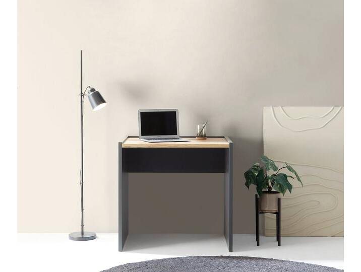 INOSIGN Schreibtisch CiTY/GiRON, moderner Computertisch, wohnliches Home Office, Breite 80 oder 143 cm, grau von Inosign
