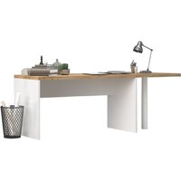 INOSIGN Schreibtisch "Easy, Computertisch – 38 mm Platte, perfekt fürs Büro & Homeoffice" Breite 138 cm, in 2 Größen, optional erweiterbar von Inosign