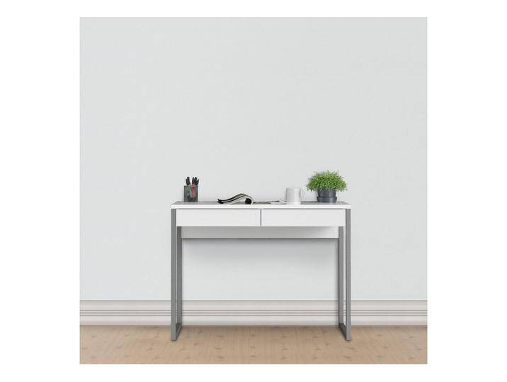 INOSIGN Schreibtisch Function Plus, mit vielen Stauraummöglichkeiten, zeitloses Design, grau weiß, weiß/grau von Inosign