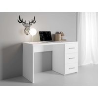 Home affaire Schreibtisch "Zion", Computertisch mit 3 Schubladen, Breite 120 x 50 cm von home affaire