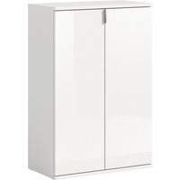 INOSIGN Schuhkommode "Trondheim, Breite 61 cm, 2 Türen, 5 Einlegeböden, 6 Fächer", Garderobenkommode, Schuhschrank, Schuhkommode, Anrichte, Flurschrank von Inosign