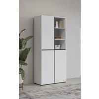 INOSIGN Schuhschrank "Cross, Höhe 183,5cm, modernes griffloses Schuhregal mit 3 Türen", Hochschrank mit viel Stauraum, Platz für ca. 24 Paar Schuhe INOSIGN Schuhschrank "Cross, Höhe 183,5cm, modernes griffloses Schuhregal mit 3 Türen", Hochschrank mit viel Stauraum, Platz für ca. 24 Paar Schuhe von Inosign
