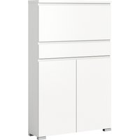 INOSIGN Schuhschrank "Skoskap, Tiefe 27cm, 2 Türen, 1 Klappe mit Schuhwalze, 1 Schubkasten", Platz für ca. 16 Schuhpaare, Schuhkipper, Schuhkommode, Schuhregal von Inosign