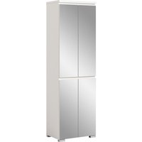 INOSIGN Schuhschrank "Skoskap, Tiefe 40 cm, 4 Türen, 9 Fächer, 7 verstellbare Einlegeböden" Platz für ca. 27 Schuhpaare, Hochschrank, Spiegelschrank,Dielenschrank von Inosign