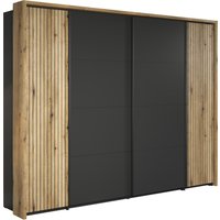 INOSIGN Schwebetürenschrank "Estepona" Kleiderschrank in Grau/Eiche wahlweise mit Passepartout/Einlegeböden INOSIGN Schwebetürenschrank "Estepona" Kleiderschrank in Grau/Eiche wahlweise mit Passepartout/Einlegeböden von Inosign