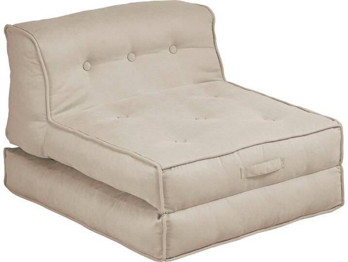 INOSIGN Sessel Pia, Loungesessel in 2 Größen, mit Schlaffunktion und Pouf-Funktion., beige von Inosign