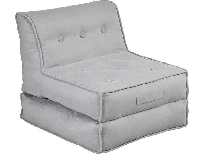 INOSIGN Sessel Pia, Loungesessel in 2 Größen, mit Schlaffunktion und Pouf-Funktion., grau von Inosign