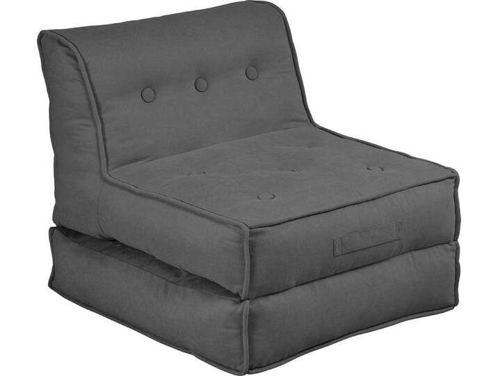 INOSIGN Sessel Pia, Loungesessel in 2 Größen, mit Schlaffunktion und Pouf-Funktion., grau von Inosign