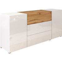 INOSIGN Sideboard "BERLIN" Moderne grifflose Kommode Breite 150 cm, 4 Schubkästen/ 2 Türen von Inosign