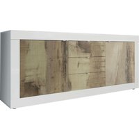 INOSIGN Sideboard "Basic Breite 210 cm, Kommode 2 Türen, 3 Schubkästen, Anrichte,", Metallgriff, moderne Rahmenoptik, viel Stauraum, Farbauswahl von Inosign
