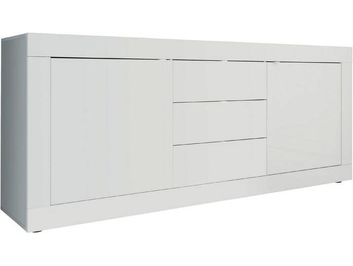 INOSIGN Sideboard Basic Breite 210 cm, Kommode 2 Türen, 3 Schubkästen, Anrichte, Metallgriff von Inosign