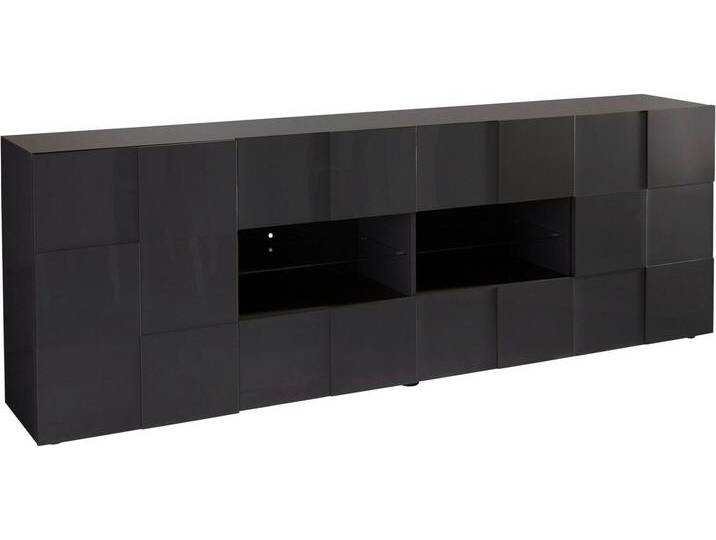 INOSIGN Sideboard Dama Breite 241, Kommode 2 Türen u. 4 Schubkästen, Anrichte, Front in 3D-Optik, viel Stauraum, verschiedene Farben, grau INOSIGN Sideboard Dama Breite 241, Kommode 2 Türen u. 4 Schubkästen, Anrichte, Front in 3D-Optik, viel Stauraum, verschiedene Farben, grau von Inosign