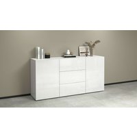 INOSIGN Sideboard "Egypt, Kommode, Schrank, Kredenz, grifflos", 2 Türen, 3 Schubkästen, kompl. Hochglanz lackiert Breite 160 von Inosign