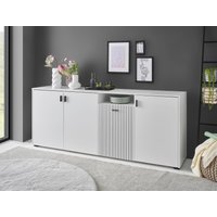 INOSIGN Sideboard "Hudson", in moderner Trendfarbe, Griffe aus Metall (Schwarz), Breite 200 cm von Inosign