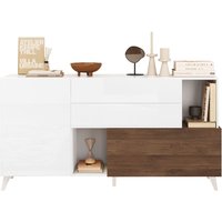 INOSIGN Sideboard "Monaco in Breite 181 cm, Anrichte mit Tür, Klappe und 2 Schubkästen" Stauraumschrank – sanftes Schließen, edles Design, viel Platz INOSIGN Sideboard "Monaco in Breite 181 cm, Anrichte mit Tür, Klappe und 2 Schubkästen" Stauraumschrank – sanftes Schließen, edles Design, viel Platz von Inosign