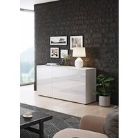 INOSIGN Sideboard "PARIS", (1 St.), Moderne 110cm breite grifflose Kommode, vielseitig einsetzbar von Inosign