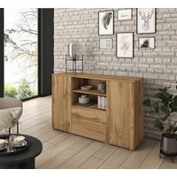 INOSIGN Sideboard "PARIS", (1 St.), Moderne 140cm breite grifflose Kommode, vielseitig einsetzbar von Inosign