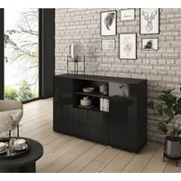 INOSIGN Sideboard "PARIS", (1 St.), Moderne 140cm breite grifflose Kommode, vielseitig einsetzbar von Inosign