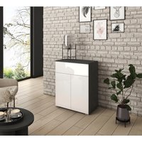 INOSIGN Sideboard "PARIS", (1 St.), Moderne 72cm breite grifflose Kommode, vielseitig einsetzbar von Inosign