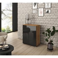 INOSIGN Sideboard "PARIS", (1 St.), Moderne 72cm breite grifflose Kommode, vielseitig einsetzbar von Inosign