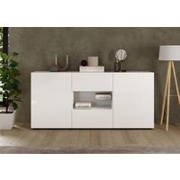 INOSIGN Sideboard "Rio Breite 181 cm, Kommode mit 2 Türen u. 2 Schubkästen," geriffelte MDF-Fronten, modern u. elegant, viel Stauraum INOSIGN Sideboard "Rio Breite 181 cm, Kommode mit 2 Türen u. 2 Schubkästen," geriffelte MDF-Fronten, modern u. elegant, viel Stauraum von Inosign