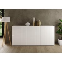 INOSIGN Sideboard "Rio Breite 181 cm, Kommode mit 3 Türen, Anrichte," geriffelte MDF-Fronten, modern u. elegant, viel Stauraum von Inosign