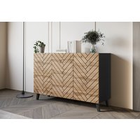 INOSIGN Sideboard "SIDEBOARD PHUKET", (1 St.), Modernes Sideboard mit 6 Fächern, Breite 120 cm von Inosign