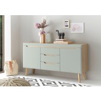 INOSIGN Sideboard "Torge, Anrichte, Kommode, Schubladenschrank" 1 Stk. tlg. abgeschrägte Füße, drei Farben, Scandi Design, 160 cm breit INOSIGN Sideboard "Torge, Anrichte, Kommode, Schubladenschrank" 1 Stk. tlg. abgeschrägte Füße, drei Farben, Scandi Design, 160 cm breit von Inosign