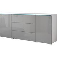 INOSIGN Sideboard "VERA, grifflos", verstellbare Einlegeböden, Wahlweise mit oder ohne Beleuchtung von Inosign
