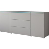 INOSIGN Sideboard "VERA, grifflos", verstellbare Einlegeböden, Wahlweise mit oder ohne Beleuchtung von Inosign