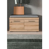 INOSIGN Sitzbank, (2 St.), Scout Sitzbank, 90cm, 2 Türen, 4 Fächer, inkl. Kissen von Inosign