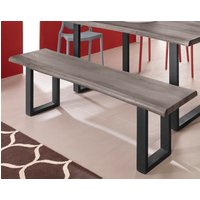 INOSIGN Sitzbank "Selina", mit schönem Metallgestell und folierte Holzoptik auf der Sitzfläche von Inosign