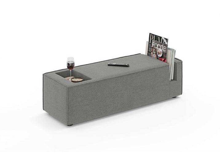 INOSIGN Sofaelement HAILY Tisch XL für das Modulsofa, extra tief, Maße B/T/H: 45/130/37 cm, als Modul oder separat verwendbar, mit Steckfach und Ablagefläche von Inosign