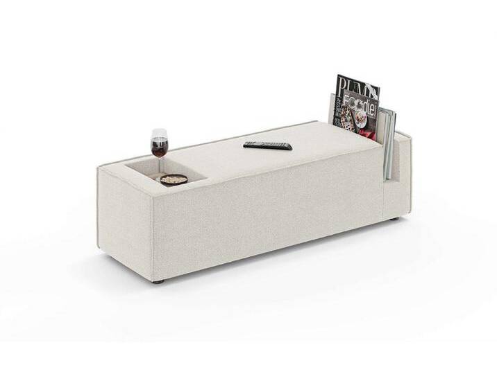 INOSIGN Sofaelement HAILY Tisch XL für das Modulsofa, extra tief, Maße B/T/H: 45/130/37 cm, als Modul oder separat verwendbar, mit Steckfach und Ablagefläche von Inosign