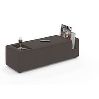 INOSIGN Sofaelement "HAILY Tisch XL für das Modulsofa, extra tief, Maße B/T/H: 45/130/37 cm", als Modul oder separat verwendbar, mit Steckfach und Ablagefläche von Inosign