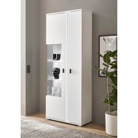 INOSIGN Vitrine "LONG ISLAND, Stauraumvitrine", (1 St.), in moderner Trendfarbe,inklusive senkrechter Beleuchtung,Breite 80 cm von Inosign